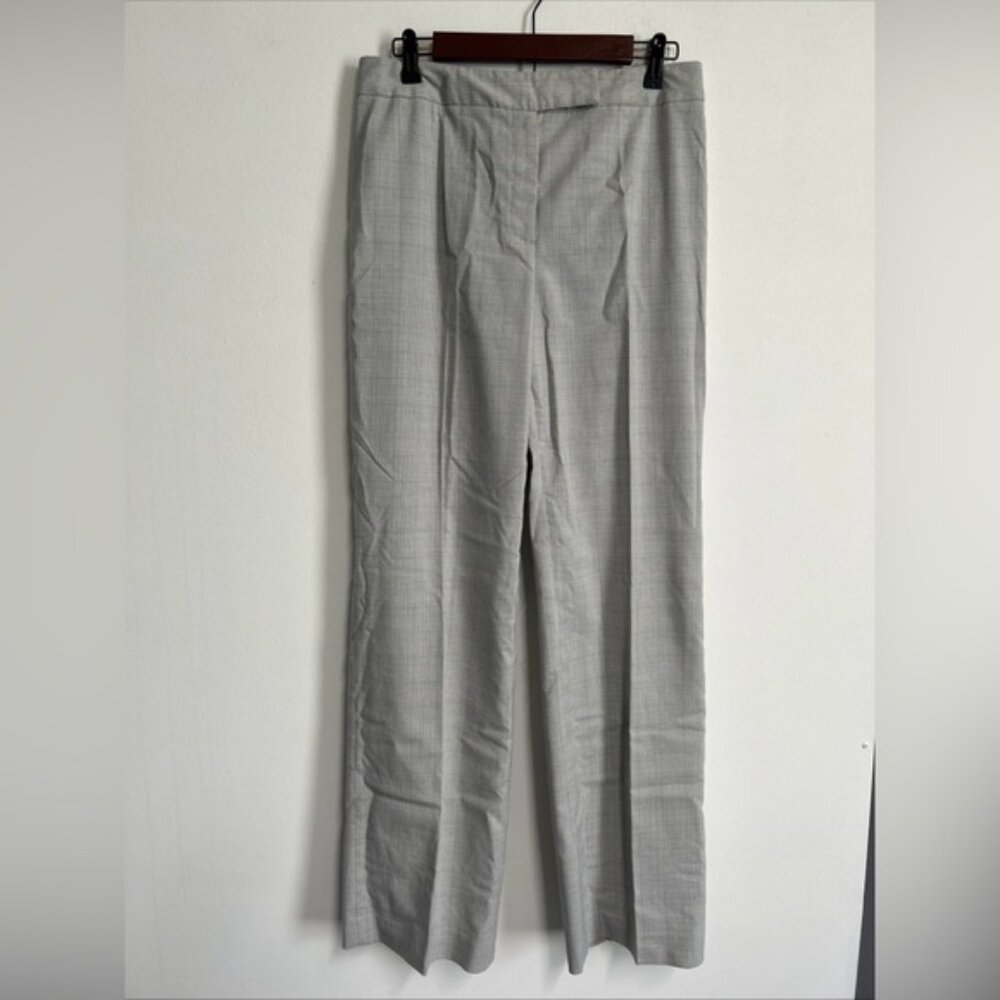 Andrea Viccaro Women's 10 Plaid Trousers Gray Career Corpcore Office Preppy
